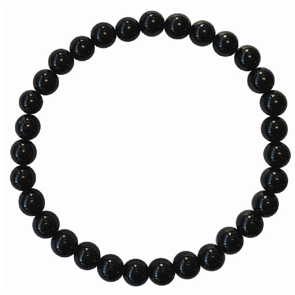 Rokassprādze Turmalīns / Melnais Turmalīns Brazīlija / Black Tourmaline A 6mm