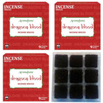 Load image into Gallery viewer, Aromafume incense bricks Dragons Blood 40g
