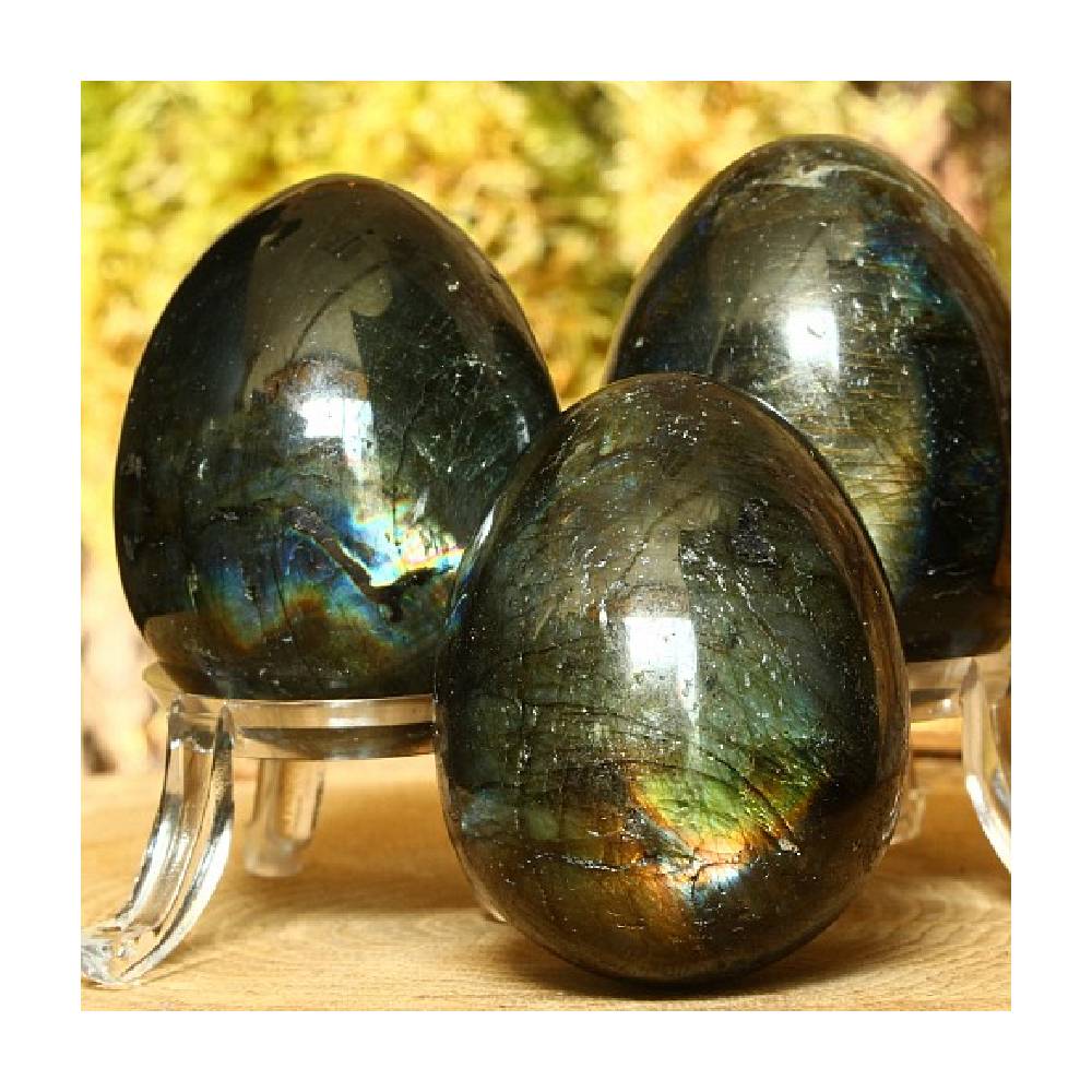 Stone Labradorite Egg 45mm