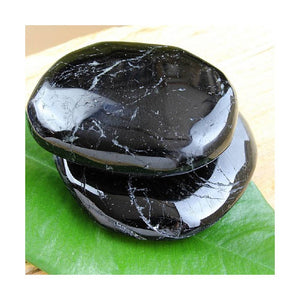 Akmens Turmalīns / Melnais Turmalīns / Black Tourmaline Chakra Stone