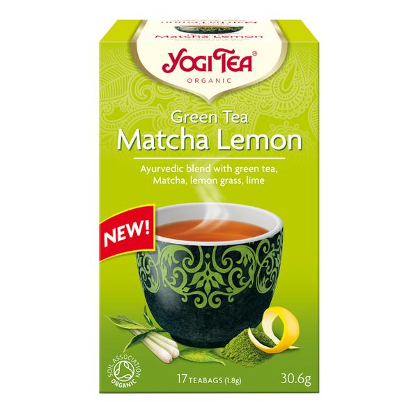 BIO Yogi Tea Green Tea Matcha Lemon